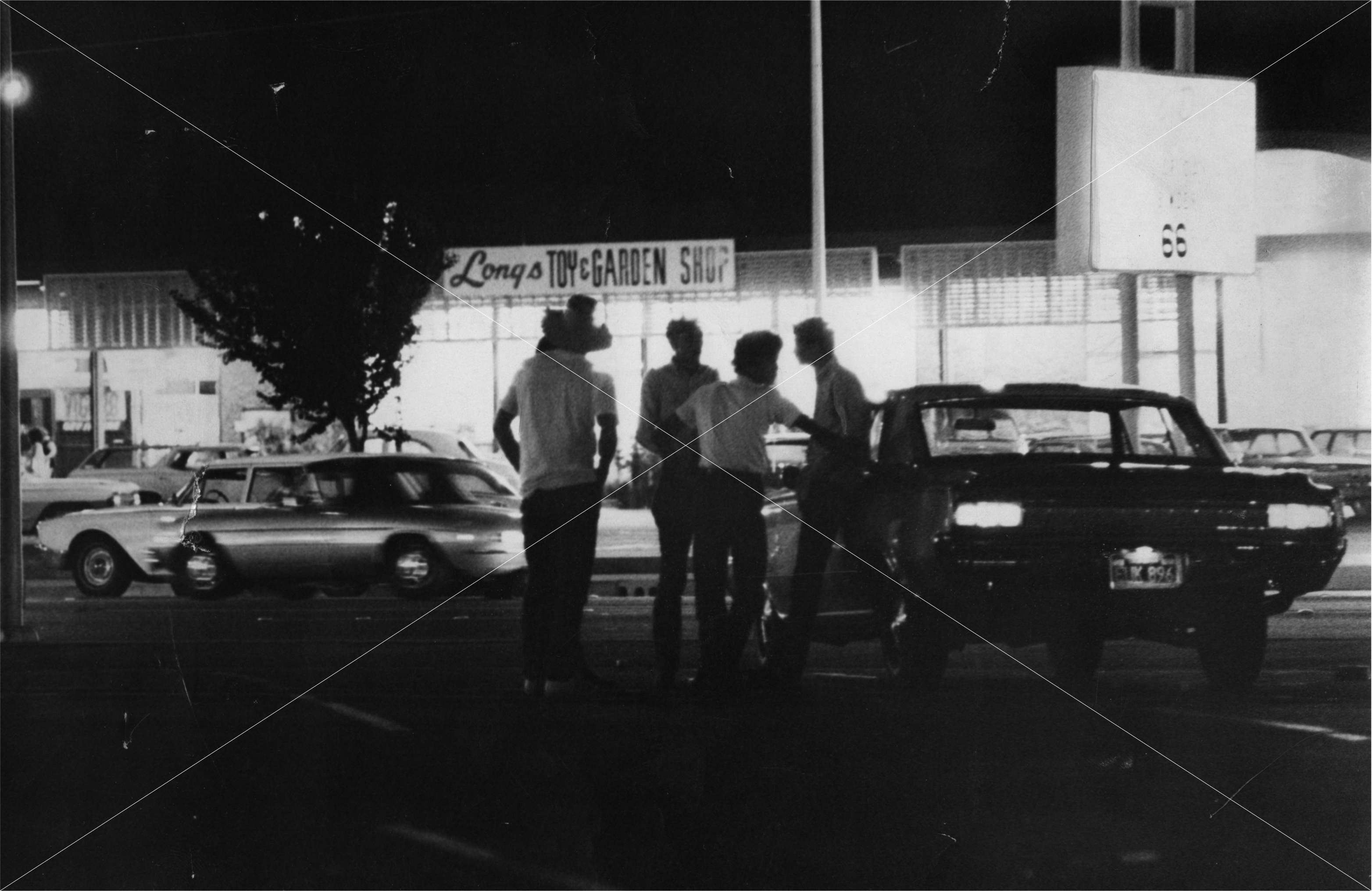 Photo of cruisers in 1970