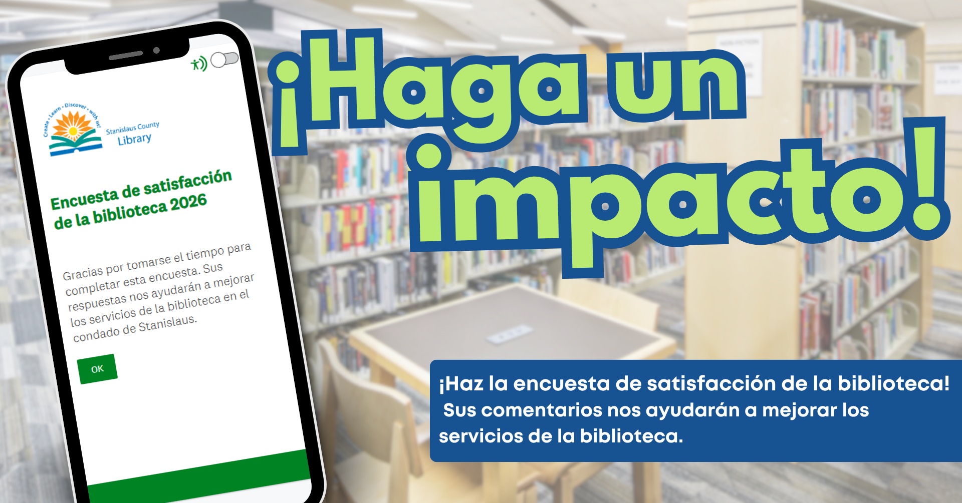 Make an Impact survery in Spanish