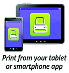 Printeron tablet and smartphone image